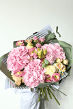 Pink bouquet with Hydrangea