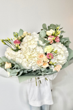 Bouquet of various flowers with Hydrangea