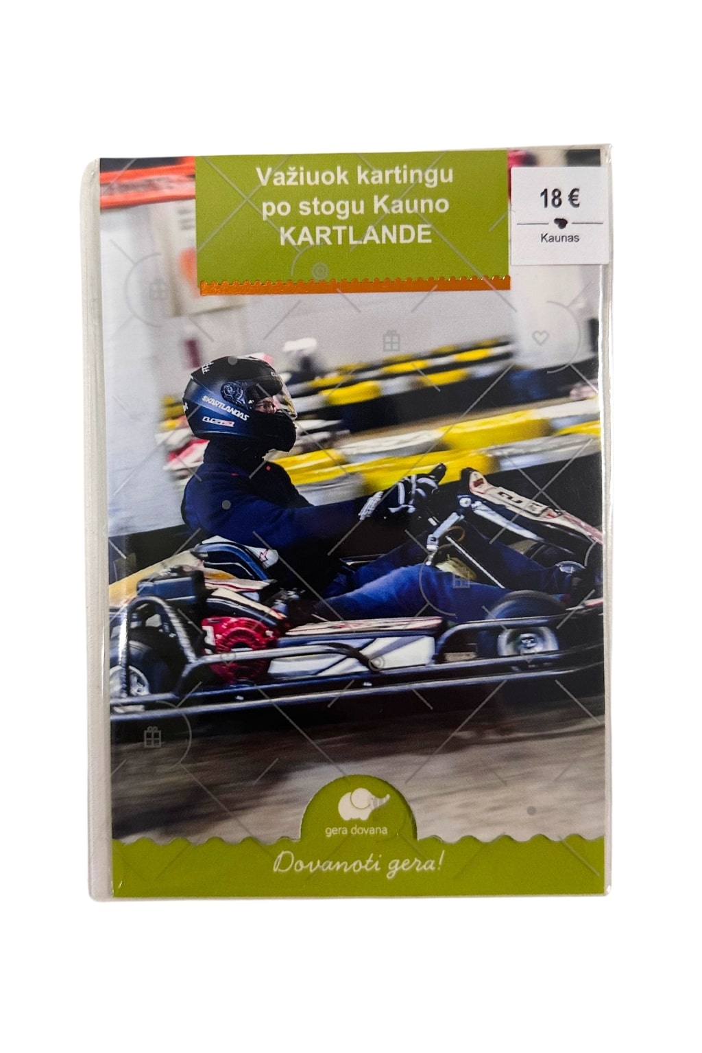 Važiuok kartingu po stogu Kauno KARTLANDE