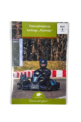 Go-kart ride in "Plytinė"