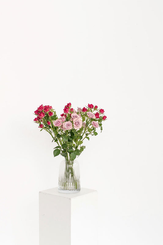 Rožių puokštė | Pink Ocean Gėlės